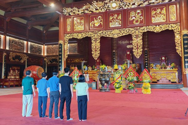 HUD4 Tổ chức Lễ dâng hương tại Đền thờ Bà mẹ Việt Nam Anh hùng và Nghĩa trang Liệt sỹ Hàm Rồng, tỉnh Thanh Hóa nhân kỷ niệm 79 năm ngày Thương binh Liệt sỹ (27/7/1947 – 27/7/2026)