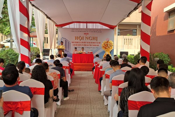 HUD4 Tổ chức thành công Hội nghị Nhà chung cư lần đầu - Khẳng định vai trò Chủ đầu tư trách nhiệm, đồng hành cùng cư dân
